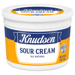 Knudsen All Natural Sour Cream, 48 oz (3 lb) 1.36 kg