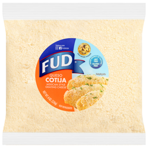 FUD Mexican Style Cotija Grating Cheese, 8 oz (226 g)