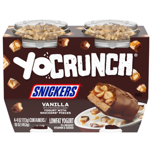 YoCrunch Lowfat Vanilla Yogurt, 4 - 4 oz (113 g) containers [16 oz (453 g)]