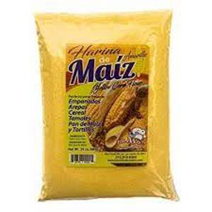 Bravo Harina de Maiz Amarilla, Yellow Corn Flour, 24 oz