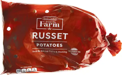 Snap Eligible – Piggly Wiggly Decatur – Best Choice Russet Bin, 5lb