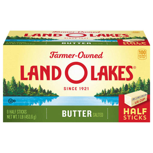 About Us – #16 Thibodaux – Land O Lakes Butter, Salted, Half Sticks, 8 Half  Sticks [1 Lb (453.6 G)]