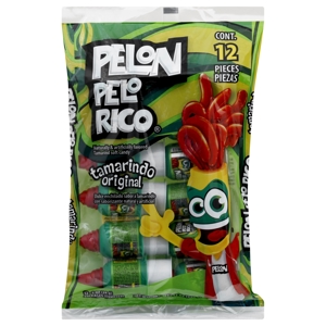Pelon Pelo Rico Tamarindo, Original, 12 - 1 oz (28 g) packages [12 oz (340 g)]
