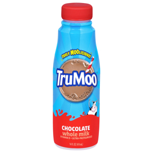 TruMoo Whole Milk, Chocolate, 14 fl oz (414 ml)