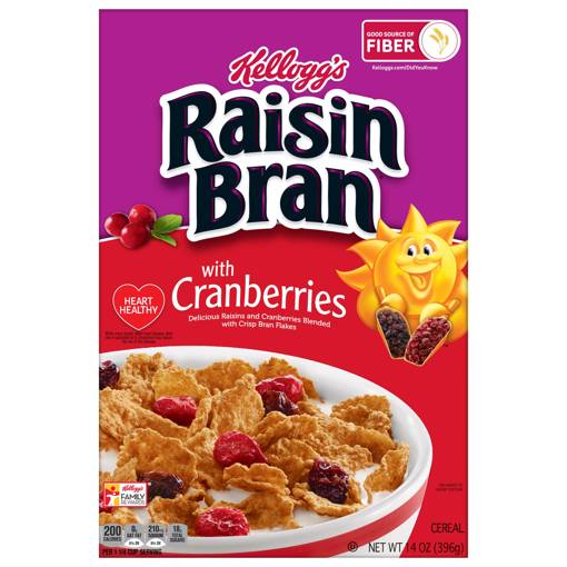 Beverages  Specials – Highland Park – Kellogg's Raisin Bran Cranbery Cereal  14 Oz