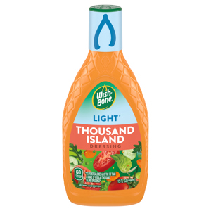 Wish-Bone Dressing, Thousand Island, Light, 15 fl oz (444 ml)