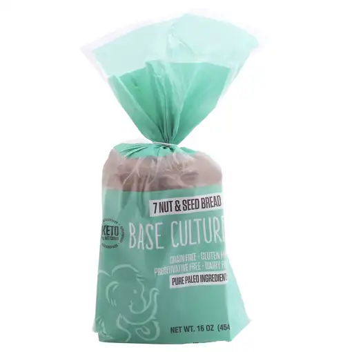 MASA・BASE BREAD Base Culture Bread, 7 Nut & Seed, 16 Oz (454 G) | Rouses Markets