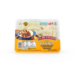 El Mexicano Melting Cheese, Part Skim, Queso Oaxaca, 15 oz (425 g)