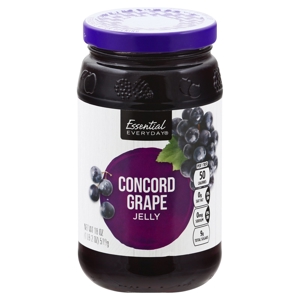 Essential Everyday Jelly, Concord Grape, 18 oz (1 lb 2 oz) 510 g