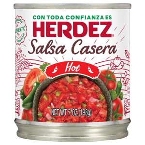 Herdez Hot Salsa Casera, 7 oz (198 g)
