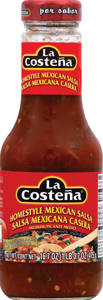 La Costena Low Homestyle Mexican Salsa, 16.7 oz (1.04 lb) 475 g