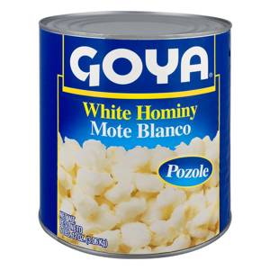 Goya White Hominy, 111 oz