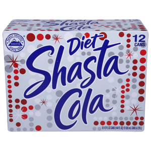 Shasta Cola, Diet, 12 - 12 fl oz (355 ml) cans [144 fl oz (4.26 l)]