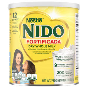 Nido Whole Dry Milk, 12.6 oz (360 g)