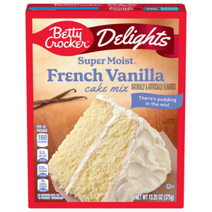 Betty Crocker French Vanilla Cake Mix, 13.25 oz (375 g)