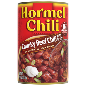 Hormel Chili Chunky Beef Chili with Beans, 15 oz (425 g)