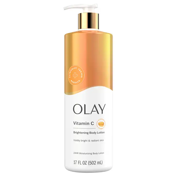Olay Vitamin C Brightening Body Lotion, 17 Fl Oz (502 Ml