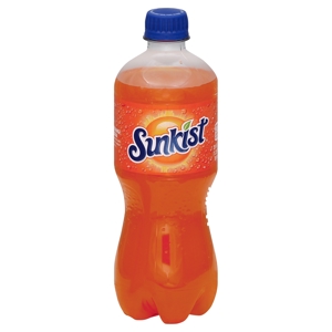 Sunkist Soda, Orange, 20 fl oz (1.25 pt) 591 ml
