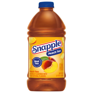 Snapple Peach Tea, 64 fl oz (2 qt) 1.89 l