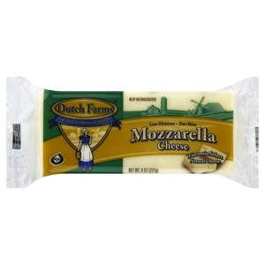 Dutch Farms Cheese, Mozzarella, 8 oz (227 g)
