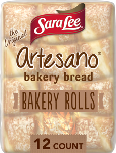 Sara Lee White Sliced Bread Bakery Rolls, Club Pack, 12 count, 18 oz