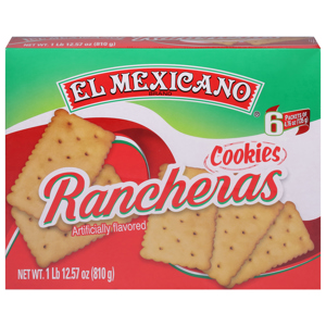 El Mexicano Cookies, Rancheras, 6 - 4.76 oz (135 g) packets [1 Lb 12.57 oz (810 g)]