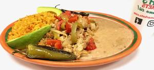 Combo Fajitas De Pollo/Chicken Fajitas Combo