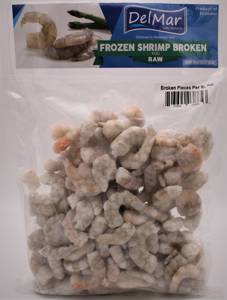 Del Mar Frzn 2lb Shrmp Pl & Dvnd Raw Bg