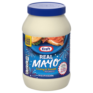 Kraft Real Mayo, 30 fl oz (1 pt 14 fl oz) 887 ml