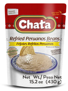 Chata Refried Peruanos Beans, 15.2 oz