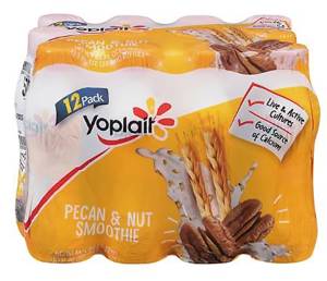 Yoplait Smoothie, Pecan & Nut, 12 Pack, 12 - 7 fl oz (207 ml) bottles [84 fl oz (2.484 l)]