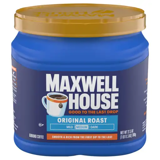 Maxwell House Maxwell House Original Coffee Ground, Sold as 1 Each Maxwell House Maxwell House Original Coffee Ground, Sold as 1 Each