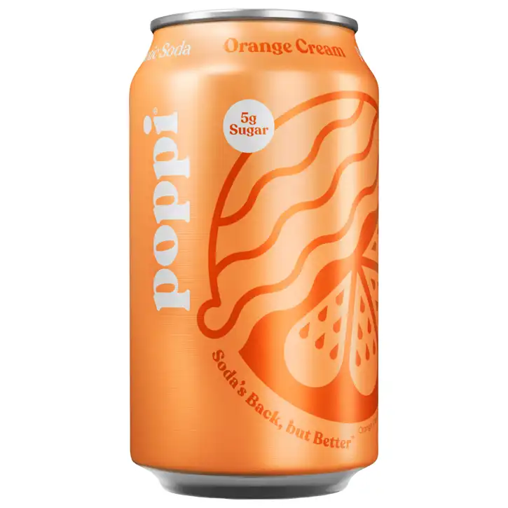 Lamb's Fresh Market - Wausau – Poppi Orange Cream Prebiotic Soda