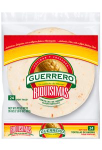 Guerrero Soft Taco Flour Tortillas, 24 tortillas [35 oz (2 lb 3 oz) 992 g]