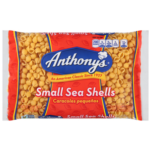 Anthony's Sea Shells, Small, 16 oz (1 lb) 454 g