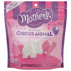 Mother's Cookies, Frosted, Circus Animal, 9 oz (255 g)