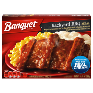 Banquet Backyard BBQ Meal, 10.45 oz (296 g)