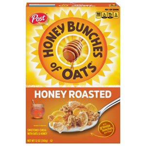 Honey Bunches of Oats Cereal, Honey Roasted, 12 oz (340 g)