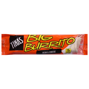 TINA'S BURRITO, BEAN & CHEESE, BIG, 9 OZ (255 G)