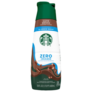 Starbucks Zero Caffe Mocha Creamer, 28 fl oz (1.75 pt) 828 ml