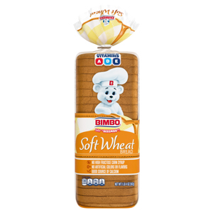 Bimbo Soft Wheat Bread, 20 oz (567 g)