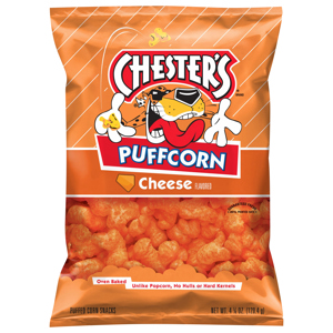 Chester's Puffcorn, Cheese Flavored, 4.25 oz (120.4 g)