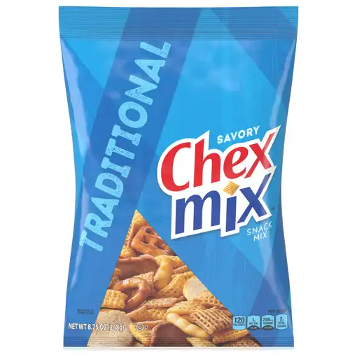 Chex Mix Snack Mix, Honey Nut, Sweet & Salty 8.75 Oz, Snack Mixes