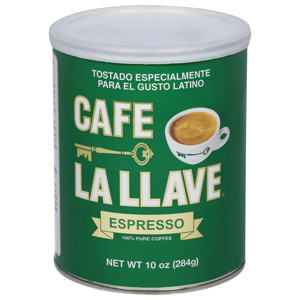 Cafe La Llave Coffee, 100% Pure, Espresso, 10 oz (284 g)