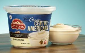 Los Altos Sour Cream, Natural, Central American, 15 oz (425 g)
