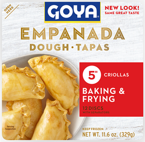 Goya Baking & Frying Discs 5 Inch Empanada, 12 discs [11.6 oz (329 g)]