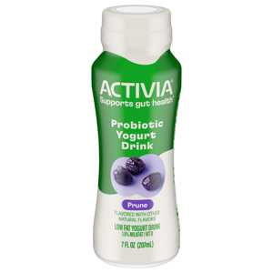 Activia Low Fat Probiotic Prune Yogurt Drink, 7 fl oz (207 ml)