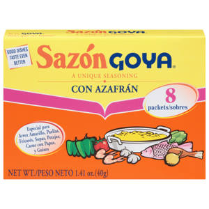 Sazon Goya Seasoning, 8 packets [1.41 oz (40 g)]