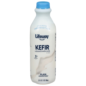 Lifeway Kefir, Plain Unsweetened, 32 fl oz (1 qt) 946 ml