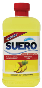 Suero Repone Pineapple Electrolyte Solution, 33.8 fl oz